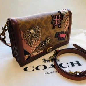 Coach x Keith Haring Limited Edition Tote Schultertasche 2 Way Rare From Japan - Bild 1 von 10