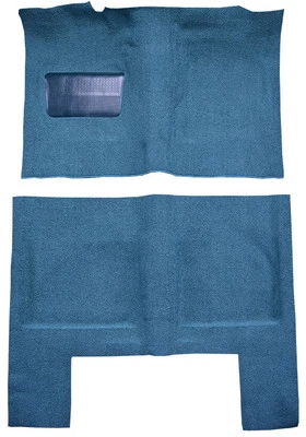 Kit completo de alfombra de bucle de repuesto Plymouth Valiant 1963-1966 Foto 1 de 4