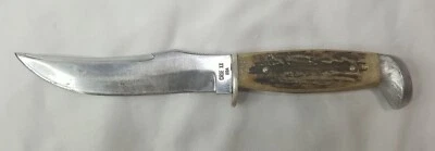 Vintage CASE XX USA MODEL 523-5  STAG HUNTING & FIGHTING KNIFE  - Image 1 of 4