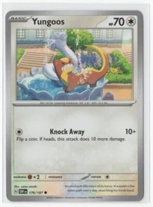 Pokemon Obsidian Flames 176/197 Yungoos - Picture 1 of 1