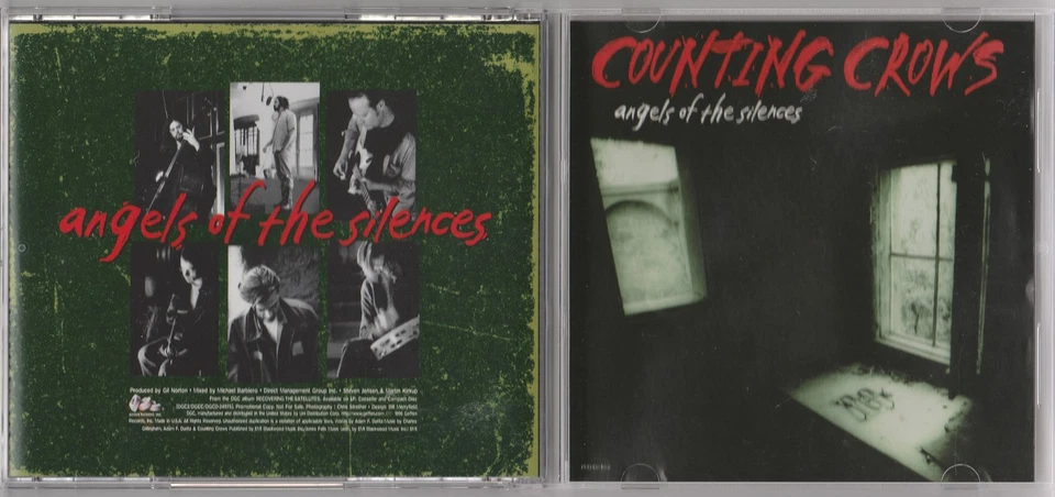 Counting Crows - Angels Of The Silences - Scarce USA 1 track promo CD - Image 1 of 1