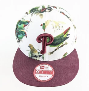 New Era 9FIFTY Snapback Hat – Philadelphia Phillies 2025 MLB Tropical Birds - Picture 1 of 8
