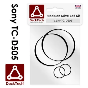 Correas de repuesto DeckTech® para Sony TC-D505 TCD505 TC D505 Cassette Deck - Imagen 1 de 3
