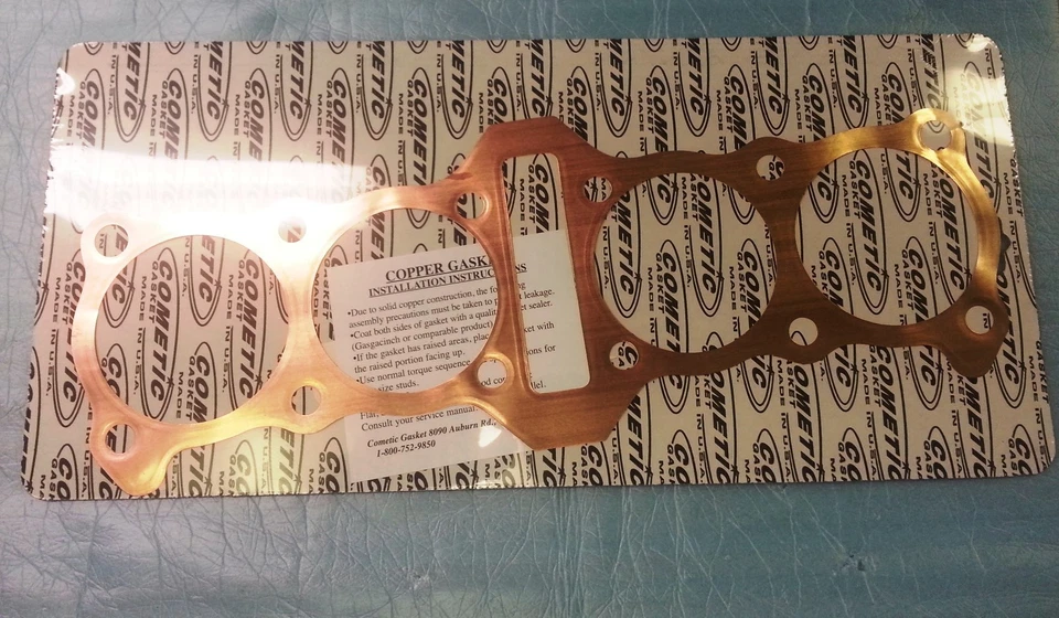 COMETIC C8102 KZ1000 GPZ1100 3.475" GRAN DIÁMETRO .005" JUNTA BASE COBRE DRAGBIKE Foto 1 de 1