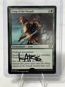 Song of the Dryads Artist Proof SIGNED! ๐ฅ Commander 2014 Regular ๐ฅ Light Play! - Picture 1 of 2