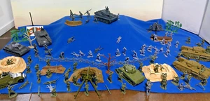 Classic Toy Soldiers, WWII Battleground Playset (54MM) Over 110 Pieces - Picture 1 of 8