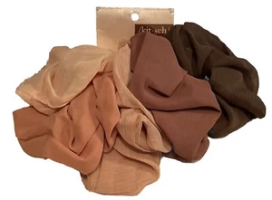 Kitsch Rouge/Mauve Haar Scrunchies, 5-teiliges Set, NEU mit Etikett - Bild 1 von 2