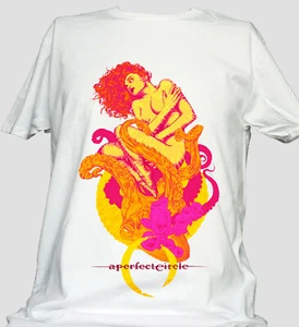 A Perfect Circle Rock Metal Short Sleeve White Unisex T-shirt S-3XL - Picture 1 of 1