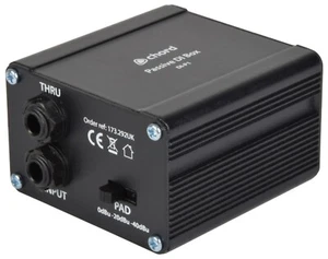 Chord DI-P1 Passive DI Box Direct Injection Guitar Keyboard Band, 173.292UK - Picture 1 of 5
