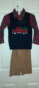 3 pcs J KHAKI size 4 boys Christmas outfit. - Picture 1 of 4