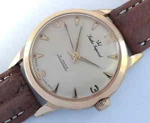 RELOJ VINTAGE CUERDA 19 JOYAS HECHAS EN INGLATERRA HERREROS IMPERIAL HOMBRE - Imagen 1 de 4