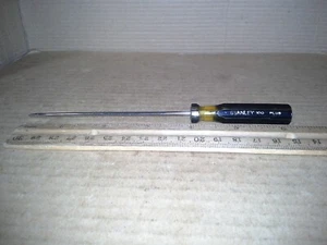 Vintage Stanley 100 Plus 66-103 Pocket Flat/Slotted Screwdriver, VGC - Picture 1 of 20