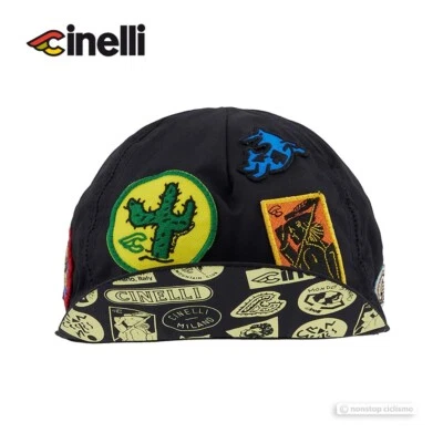 Gorra de ciclismo Cinelli serie Explorer: PARCHE DE HISTORIA Foto 1 de 2