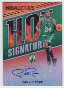 2018-19 Panini NBA Hoops Celtics Paul Pierce #PPC Hot Signatures Autograph Auto - Picture 1 of 2