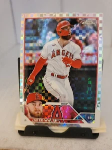 2023 Topps Chrome Jared Walsh #89 X-Fractor Los Angeles Angels - Picture 1 of 2