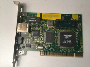 3COM 3C905-TX PCI Fast Etherlink Ethernet Network Adapter Card NIC 10/100Mbps - Picture 1 of 5