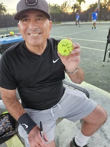 HAROLD SOLOMAN AUTOGRAPHED US OPEN TENNIS BALL - Picture 1 of 2