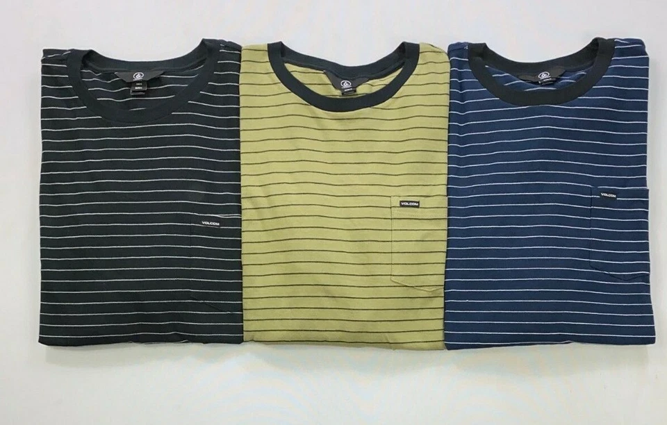 Men's Volcom Long Sleeve Stripe Shirt  - Image 1 of 1