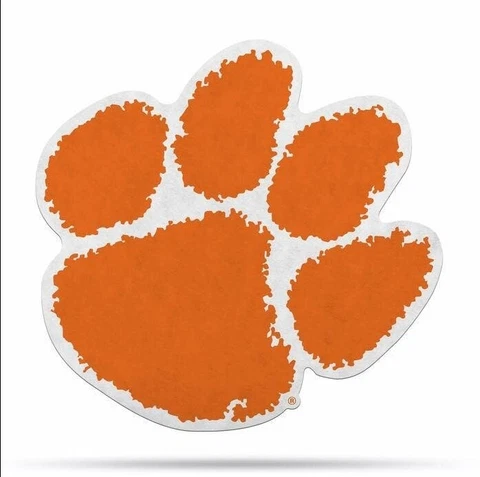 Clemson Tigers 18" Primary Logo Pennant Soft Felt Cover
