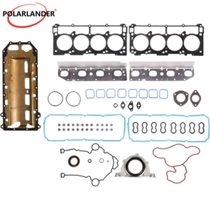 Full Gasket Set Fit 09-15 Chrysler 300 Dodge Challenger Charger Jeep 5.7L HEMI - Picture 1 of 10
