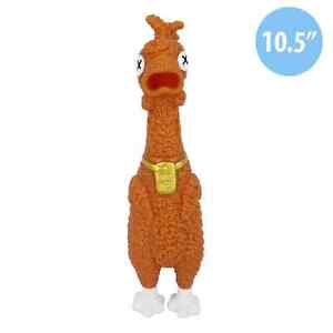 Squeeze Me Fried Chicken  with Sound  Animolds Squeeze Toys 10.5"