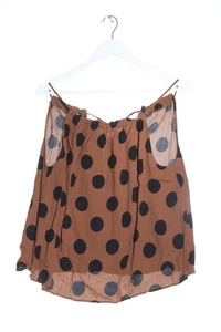 MANGO Top estilo halter Mujeres Top Talla EU 38 marrón-negro look casual - Imagen 1 de 5