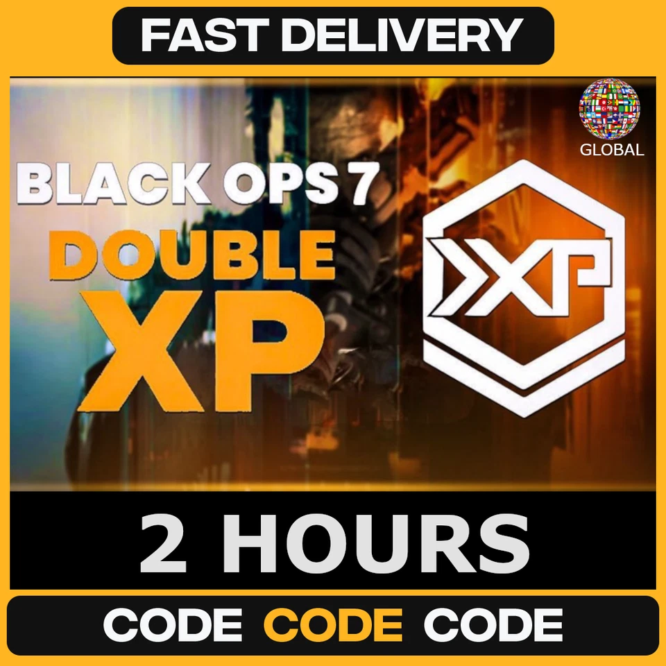 Call of Duty Black Ops 7 (BO7) – 2 Hours Double XP 2XP | Global All Platforms
