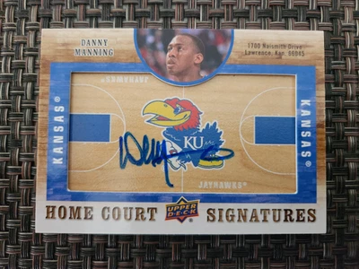 2011-12 SP Authentic Home Court Signatures #HCDM Danny Manning AUTO - Image 1 of 2