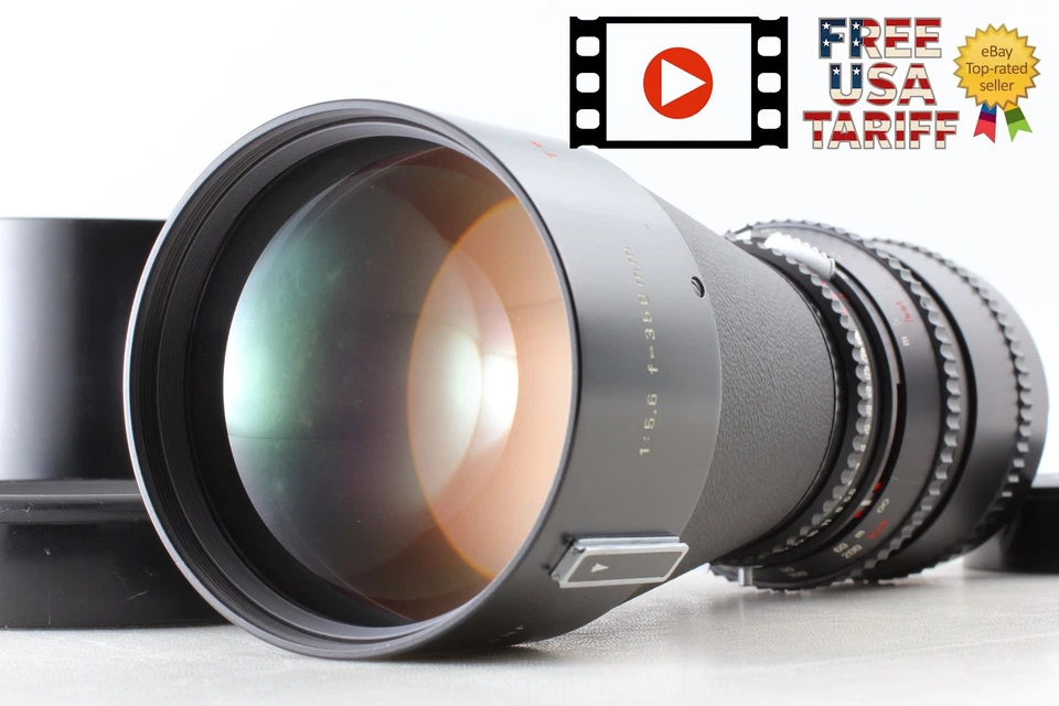 [Almost Unused] Hasselblad Carl Zeiss Tele-Tessar C 350mm f/5.6 T* Lens JAPAN - Image 1 of 4