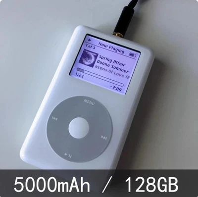 APPLE IPOD CLASSIC 4TH GEN. A1059 upgraded to 20GB And 5000mAh TESTED - Image 1 of 4