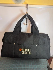 Black & Decker Vintage Tool Zip Up Travel Bag, 18” X 8” X 8.5" Sturdy Very Good  - Picture 1 of 11