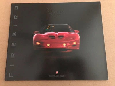 2001 Pontiac Firebird Original Dealer Sales Brochure Trans Am Formula GM - Image 1 of 4