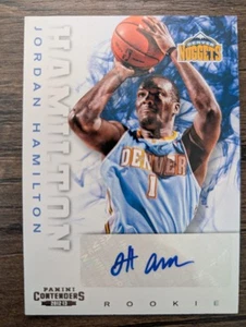 JORDAN HAMILTON 2012-13 Panini Contenders AUTO Autograph Card PWE - Picture 1 of 1