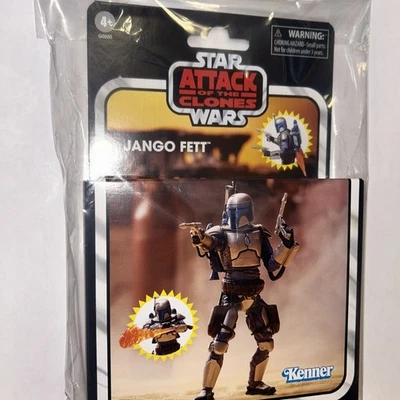 Figura de lujo de 3,75 pulgadas Star Wars The Vintage Collection - Jango Fett, NUEVA Foto 1 de 4