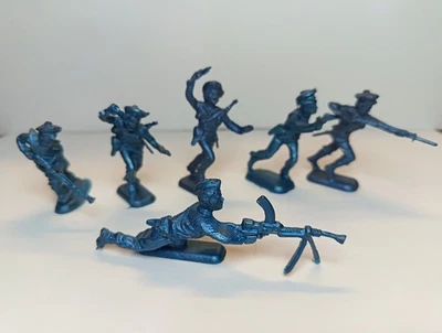 6 SOLDATINI CO.MA MARINAI  1/32 NO ATLANTIC NO AIRFIX NO BARAVELLI NO NARDI - Immagine 1 di 4