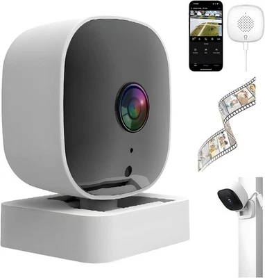Crystal-Clear Security Camera, Night Vision, Camera Outdoor Wireless - Image 1 of 4