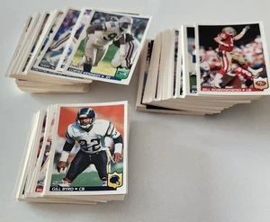Lot of 120+ Football Cards Fleer 92 Mint Condition!! - Picture 1 of 5