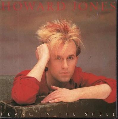 Howard Jones Pearl In the Shell 7" vinyl UK Wea 1984 poster sleeve has ringwear - Image 1 of 4