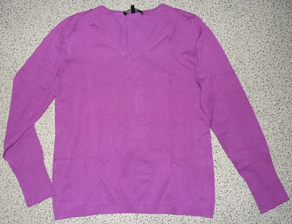 Damen Feinstrickpullover Lila Basic Gr. 40 Passport - Bild 1 von 3