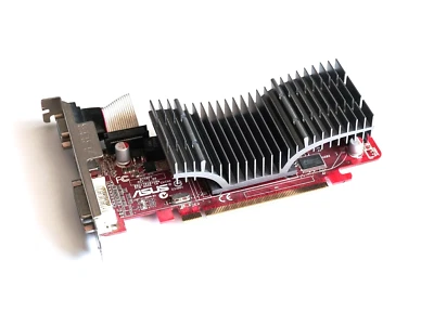 ASUS ATI Radeon HD 4350 512MB DDR2 64bit PCIe HDMI Good Condition! - Image 1 of 4