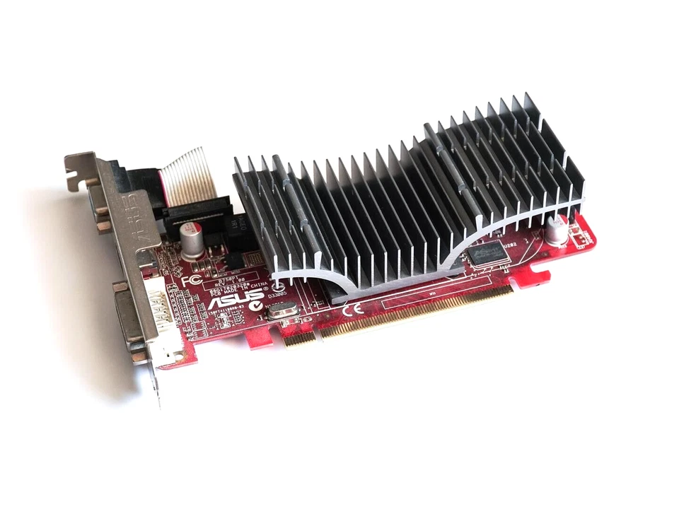 ASUS ATI Radeon HD 4350 512MB DDR2 64bit PCIe HDMI Good Condition! - Image 1 of 4