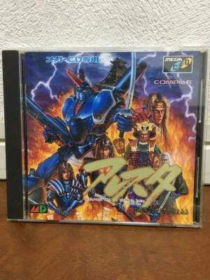 Dennin Alesta MegaDrive MegaCD MD Genesis Compile Used Japan Boxed Tested 1992 - Image 1 of 3
