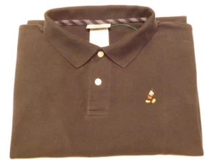 Walt Disney World schwarzes Herren-Poloshirt älter dick Mickey Mouse Logo Größe S $ 55 - Bild 1 von 8
