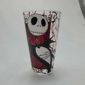Disney Nightmare Before Christmas  Jack Silhouette 16oz Pint Glass - Picture 1 of 5