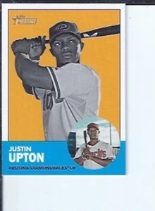 Juston Upton 2012 Topps Heritage Black & White Variation SP - Picture 1 of 1