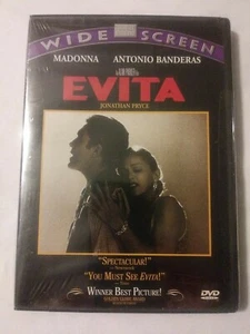 Evita (DVD, 1998 Widescreen)  Madonna, Antonio Banderas New Sealed Free Ship !!! - Picture 1 of 8