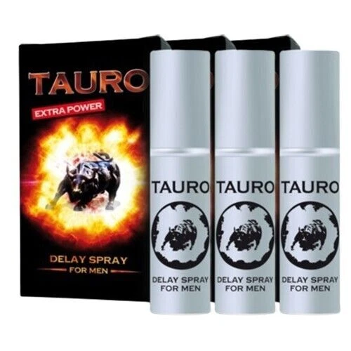 kit 3 pz ritardante tauro extra forte contro eiaculazione precoce per pene uomo - Bild 1 von 1