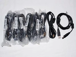 8PC Lot USB 2.0 A to B Data Cable 389G017523M00G - Shuttle-Z E101344 Cable - 6ft - Picture 1 of 5