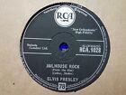 ELVIS PRESLEY - Jailhouse Rock / Treat Me Nice 78 rpm disc (DAMAGE)