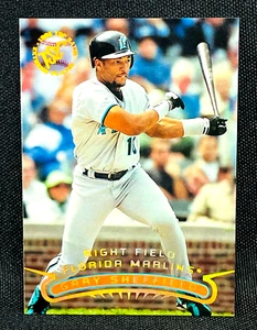 1996 Topps Stadium Club - EXTREME WINNERS BRONZE - GARY SHEFFIELD #EW9 - MARLINS - Picture 1 of 2